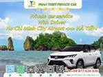 Car rental Ho Chi Minh City <=> Ha Tien (private car with driver)